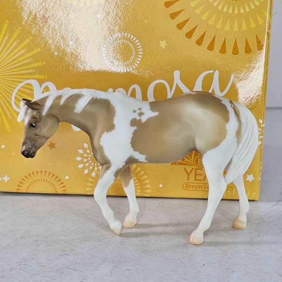Breyer Breyerfest 2025 SR Stablemate Break Out the Bubbles Mimosa Indian Pony - Picture 2 of 9